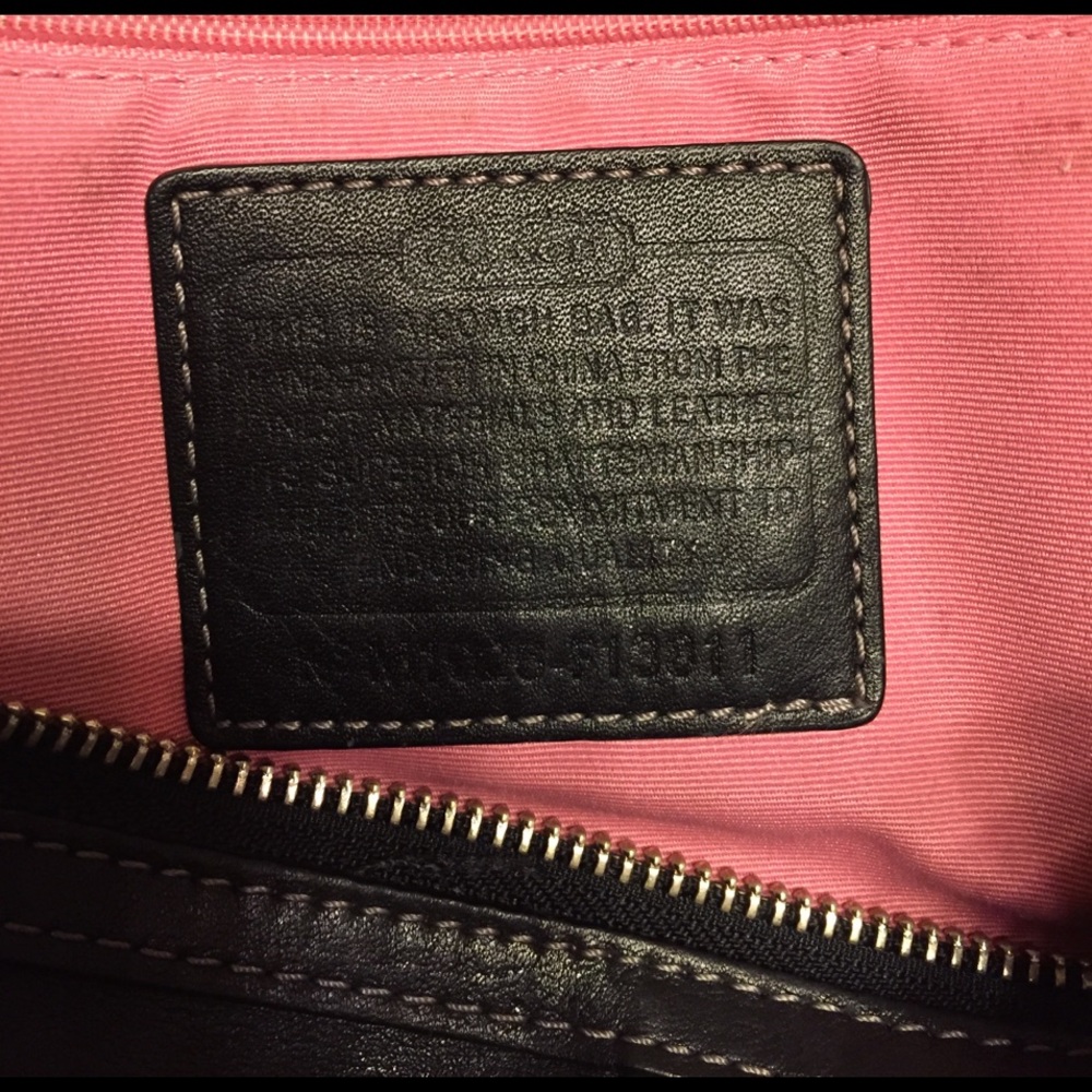 Coach black leather purse REDUCED! - Picture 5 of 8