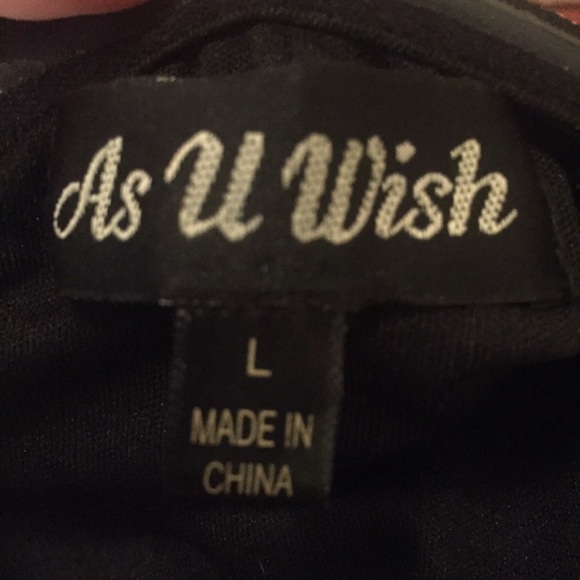 SOLD 🌸 Black and gold glitter strapless dress - Picture 2 of 4