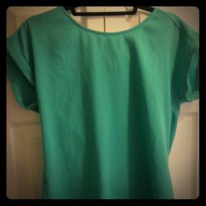 Mint green blouse