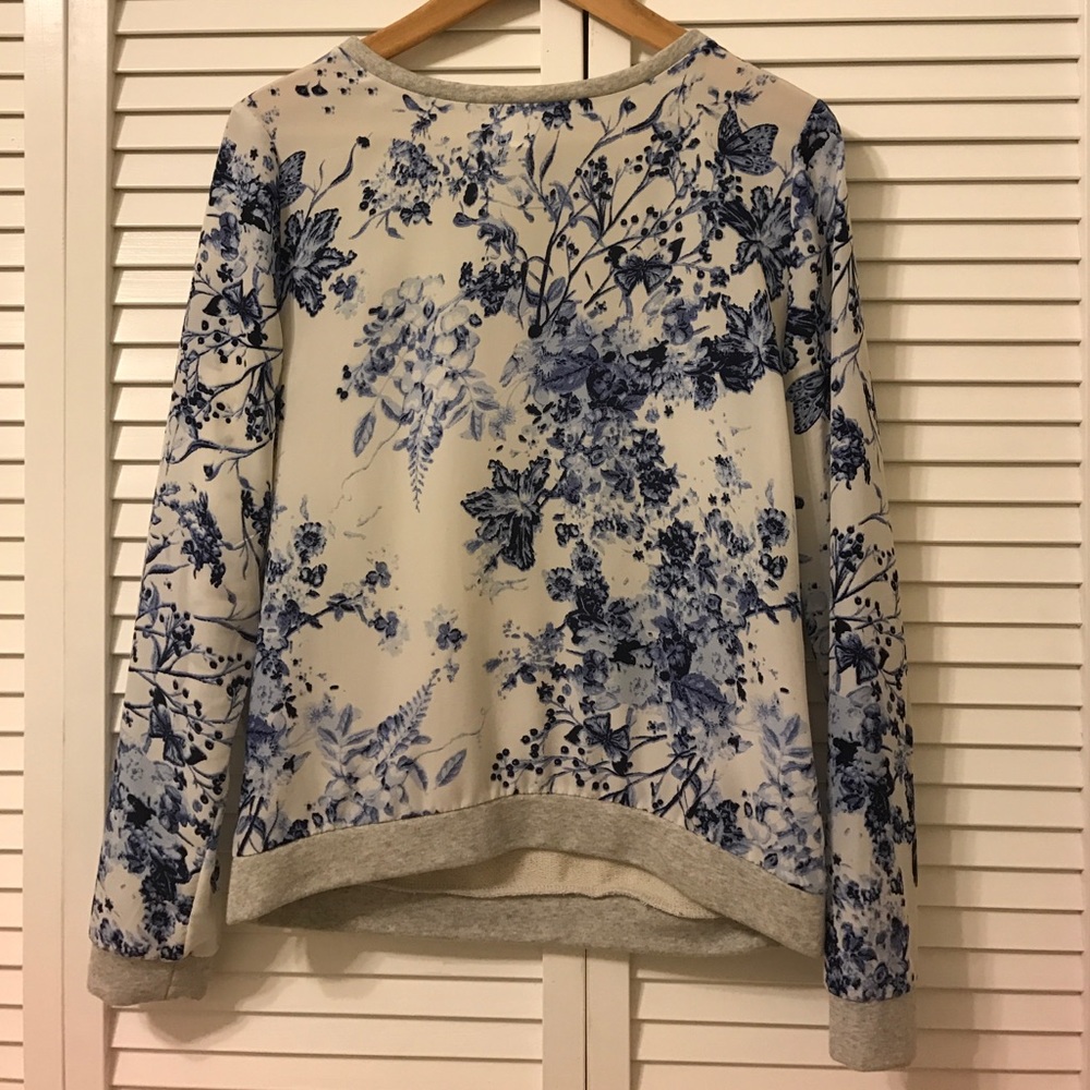 Glamorous - Mixed media sweatshirt. - S