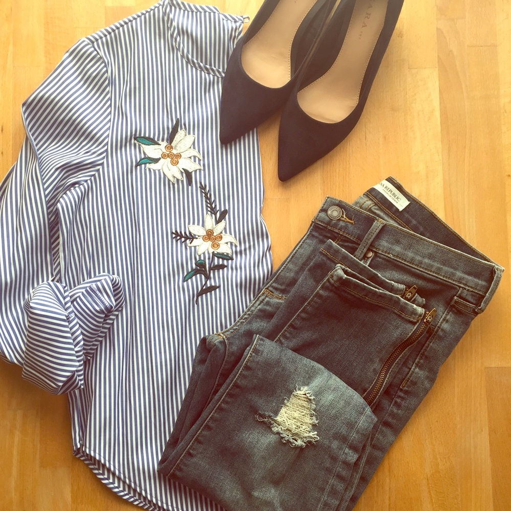 Banana Republic  skinny ankle jean