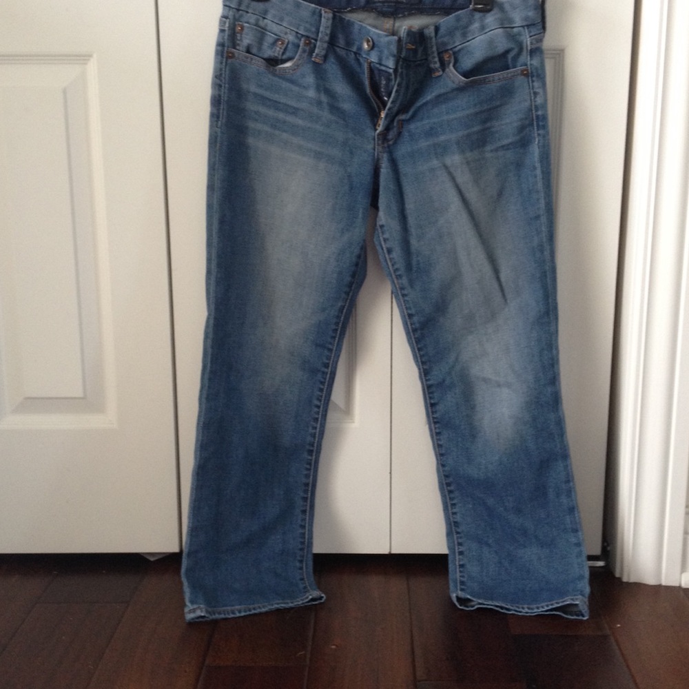 Luck brand cropped jeans