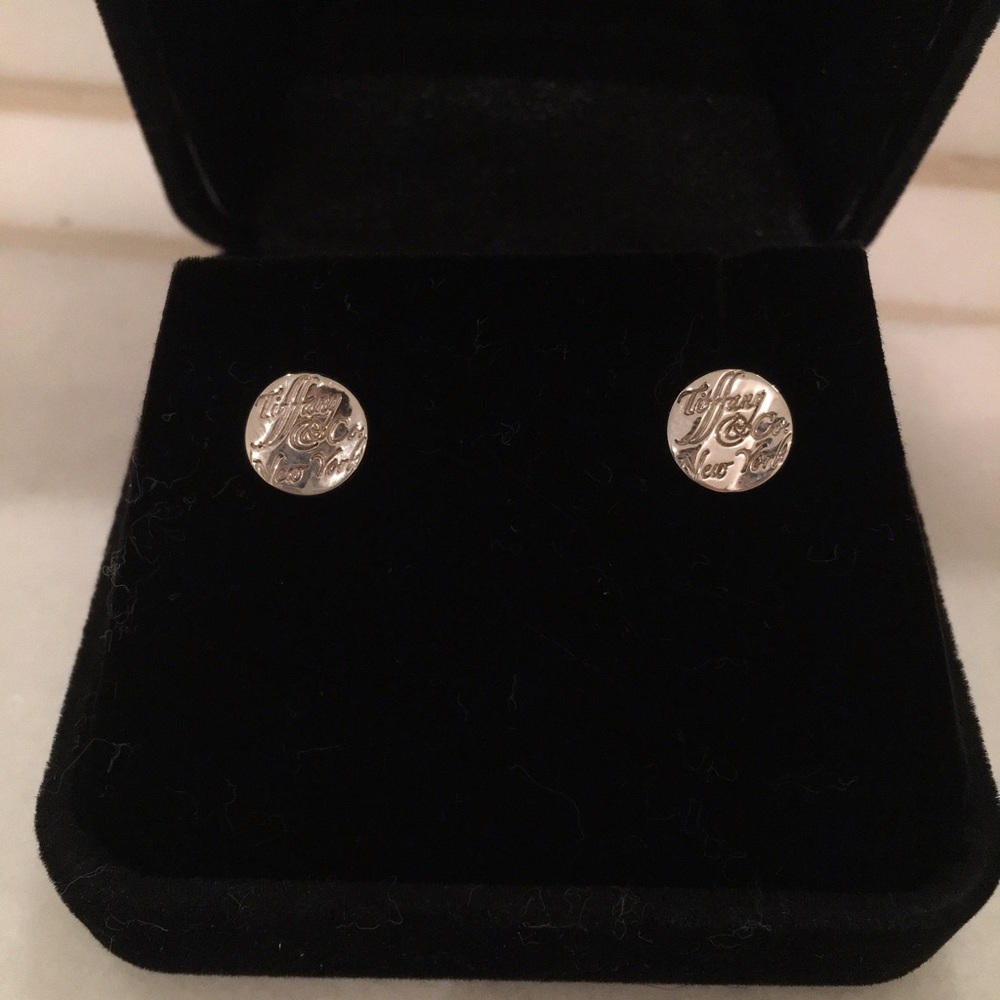 Tiffany Notes silver earrings