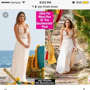 Badgley mischka ballerina gown