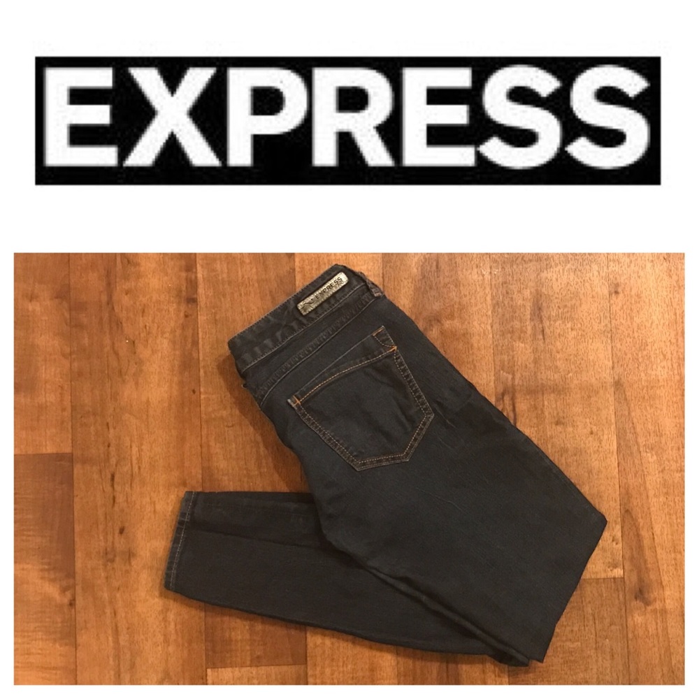 Express Dark Jean Legging 4s
