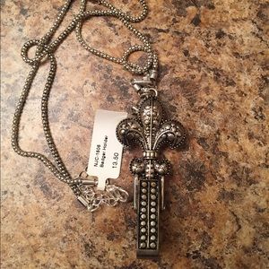 Fleur Di Lis badge holder