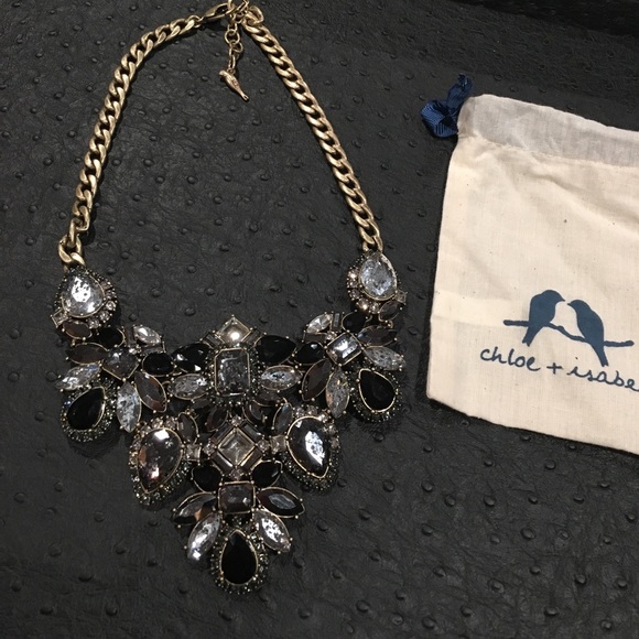 Chloe + Isabel Jewelry - Midnight Palace Statement Necklace.