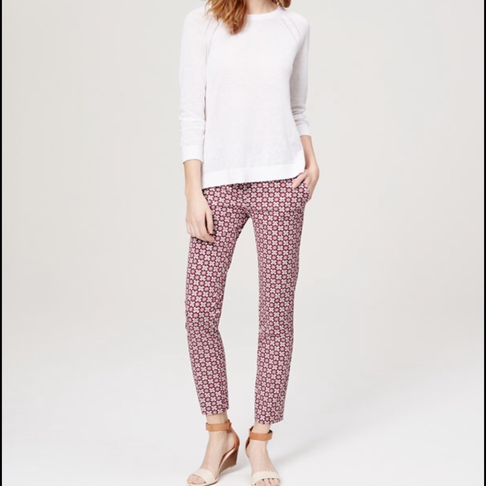 Ann Taylor skinny petite ankle pants  size 00 NWT