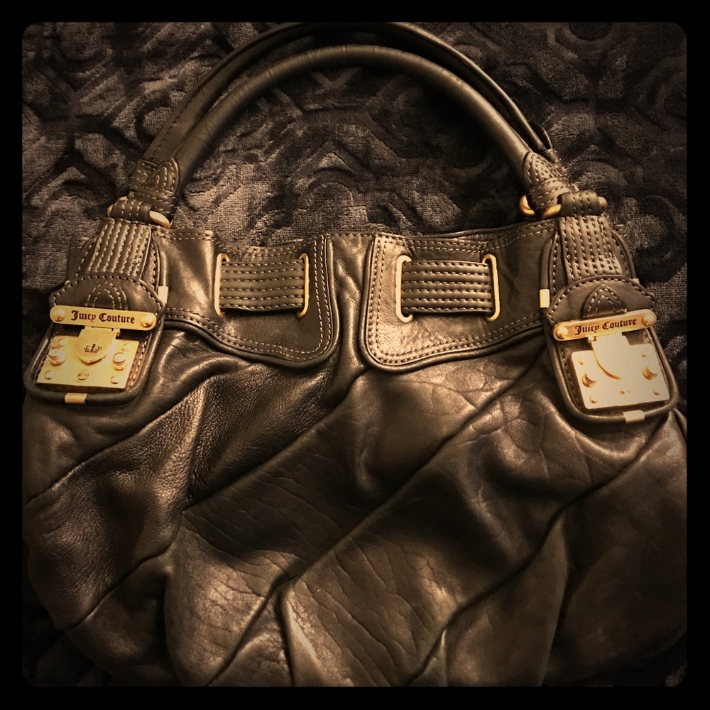 Juicy Couture Leather Hobo Bag