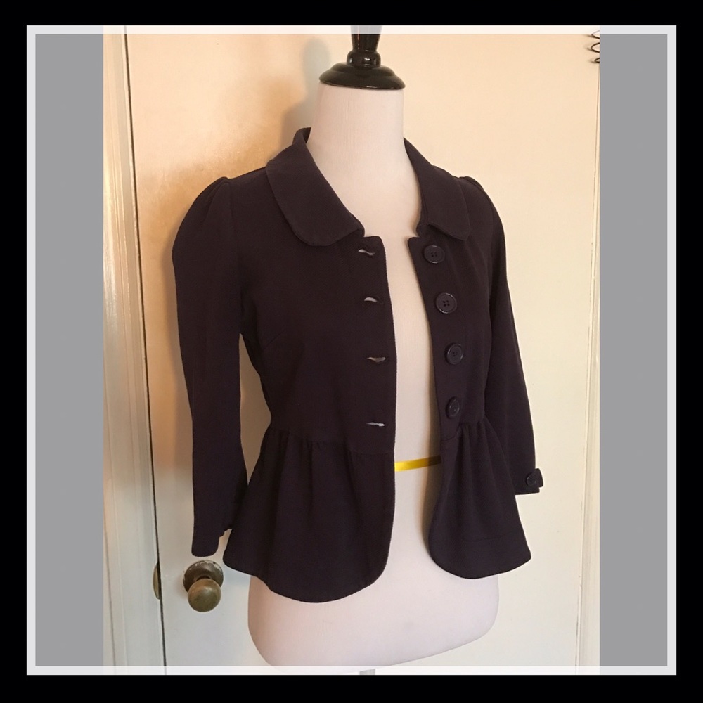 H&M - Cropped Sleeve Blazer