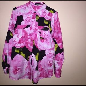 Karl Lagerfeld Floral Blouse