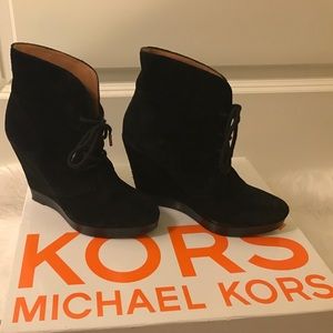 Michael Kors Couture Suede Booties!
