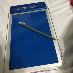Blue and white brookstone boogieboard