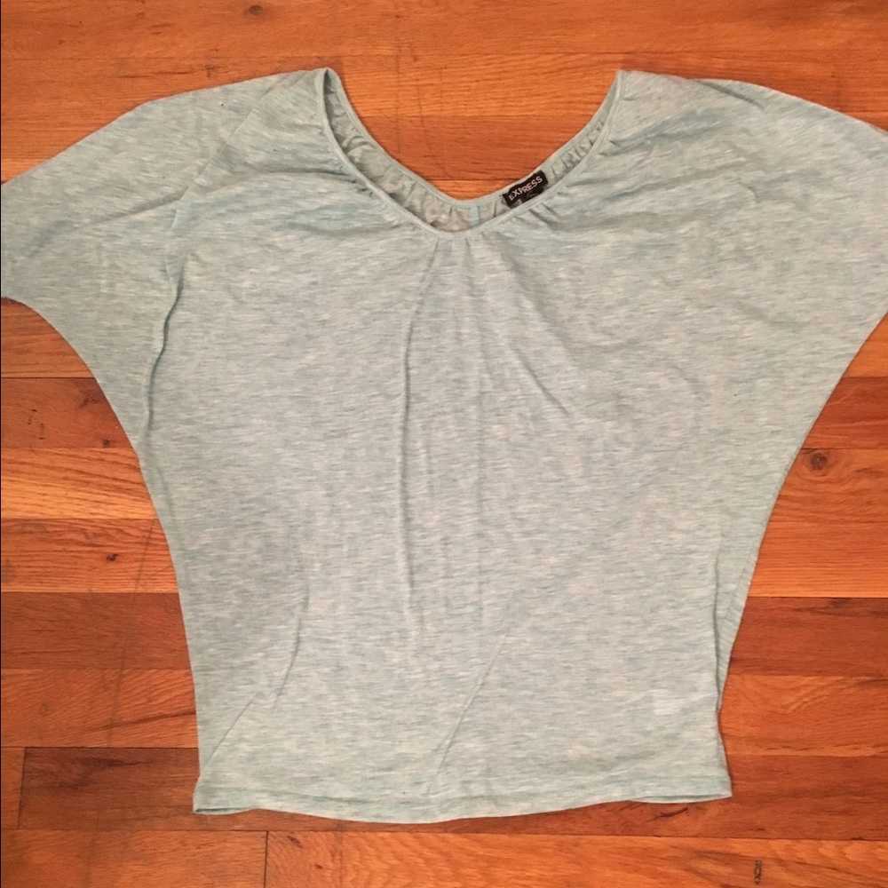 Express Light Blue Top