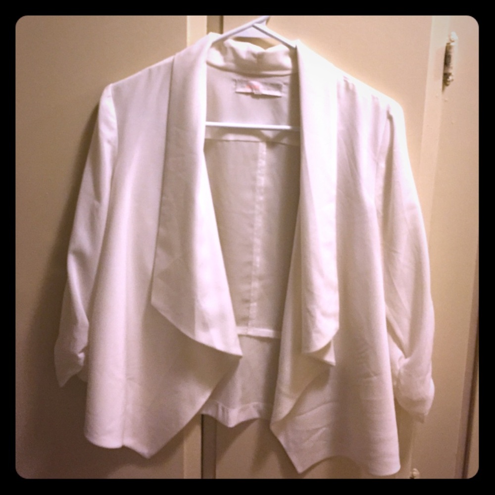 White Cardigan