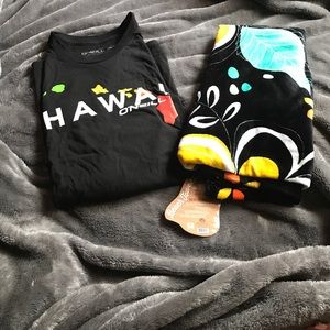 Hawaii Shirt & Beach Towel Bundle
