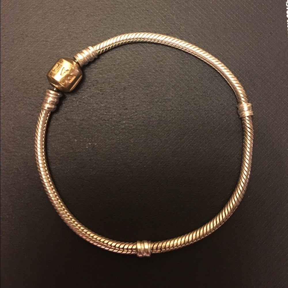 Pandora 14k clasp, 7.5 inches