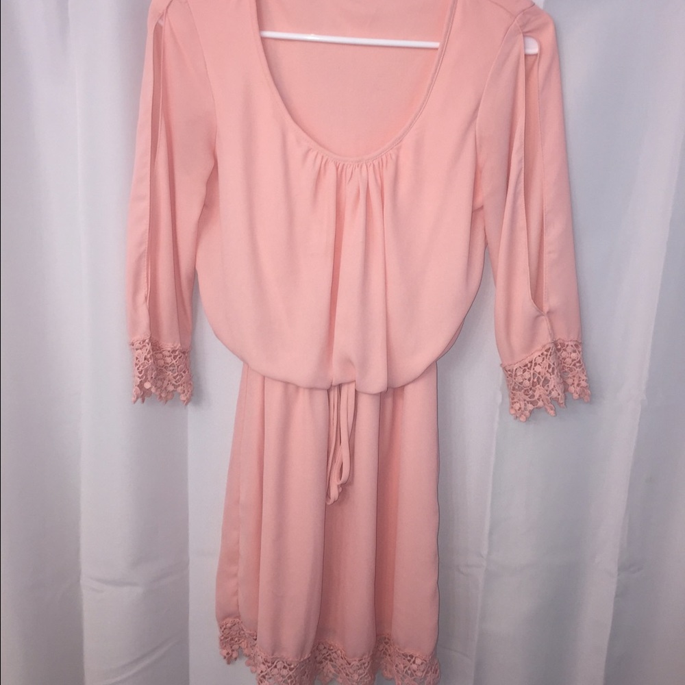 Pink dress