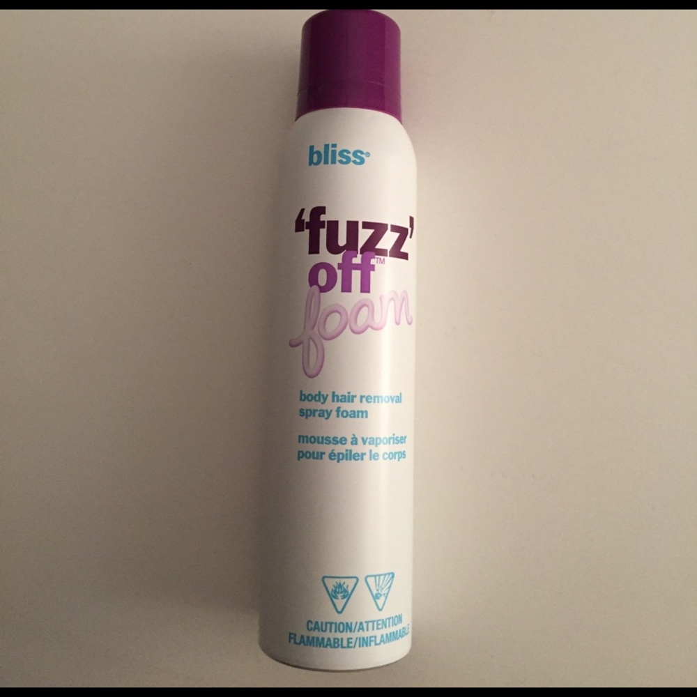 Bliss "Fuzz off" foam hair remover