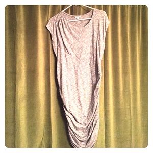 Gray Maternity Dress