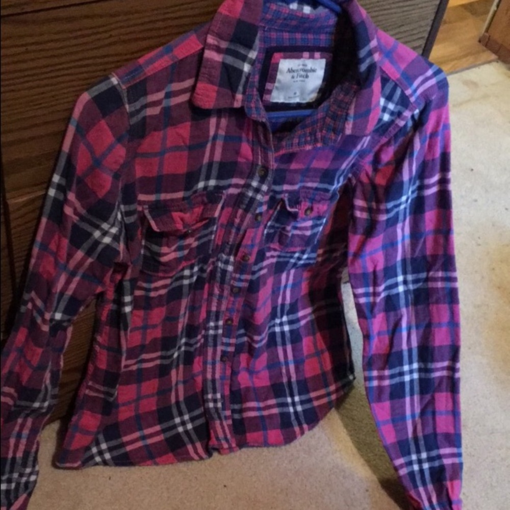 Abercrombie and Fitch flannel!