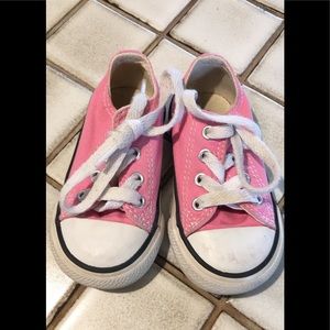 Pink Converse All stars