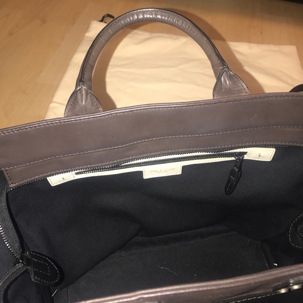 Rag & Bone large pilot bag two toned - Picture 5 of 5