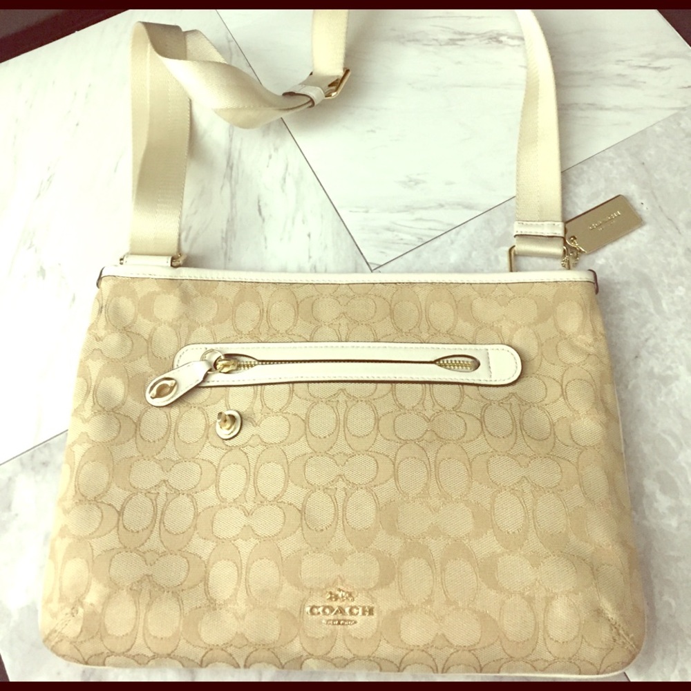 Authentic Coach cross body bag