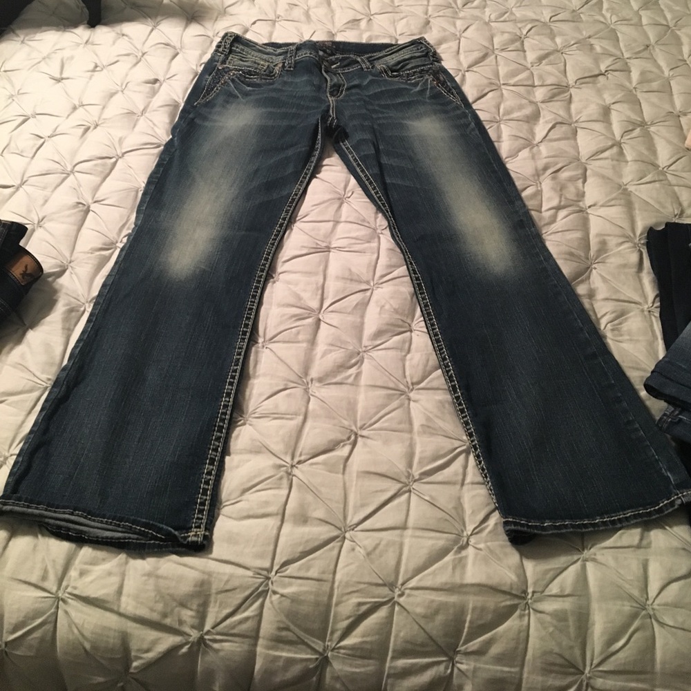 Silver Suki jeans