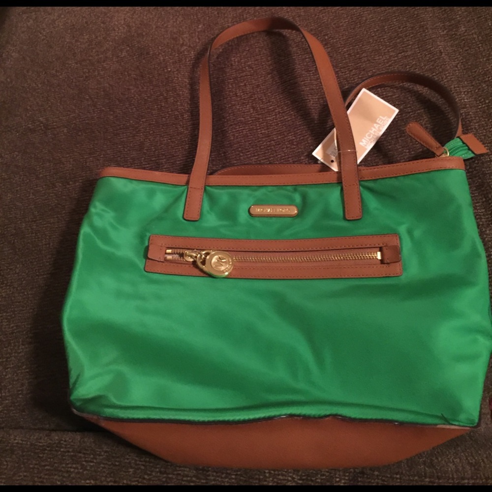 Brand new Michael Kors purse green