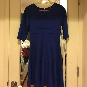 Aqua Cobalt Blue Dress