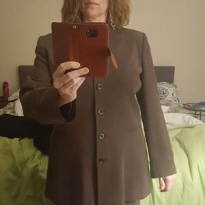 Banana Republic Silk women's suit size 14