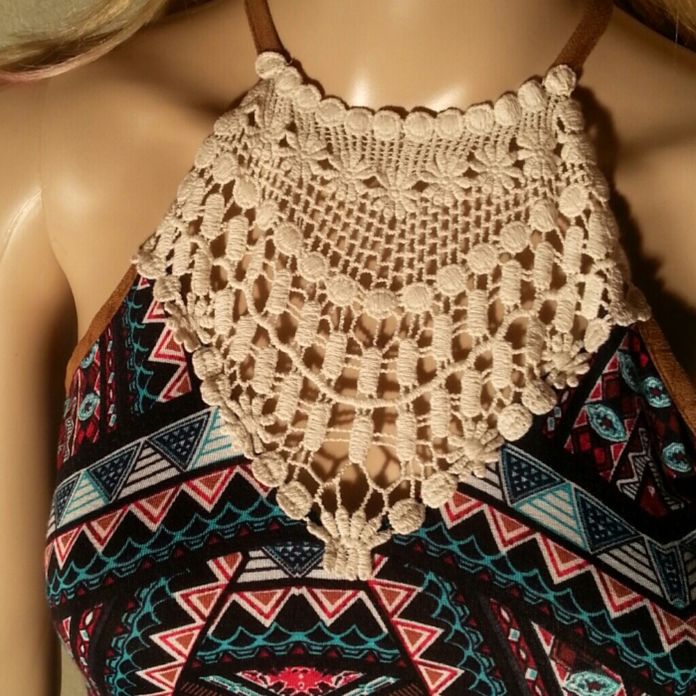 Chic boho fun top!