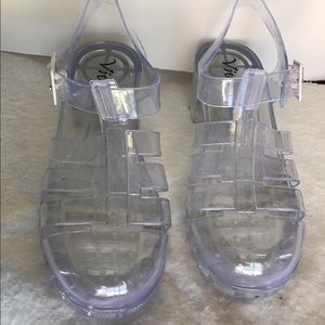 Clear Jelly Sandals
