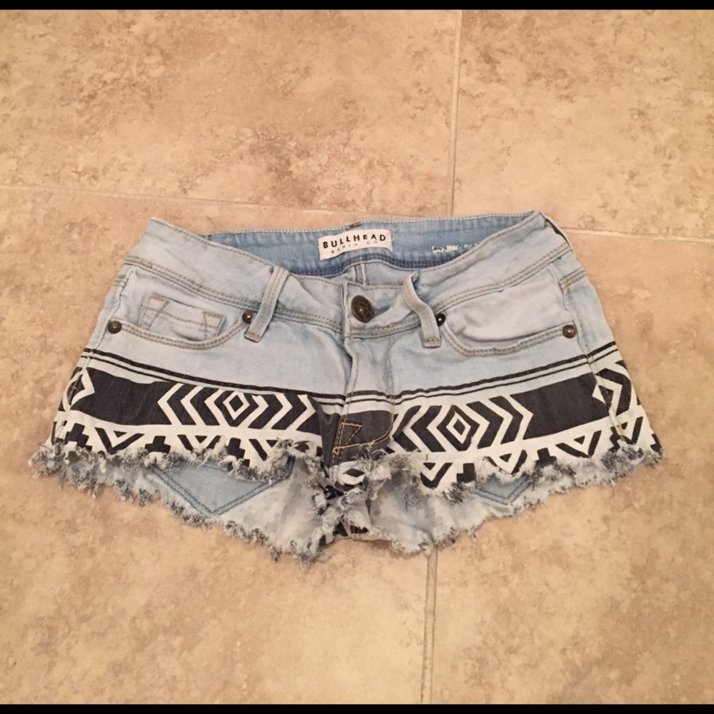 Bullhead Denim Tribal shorts