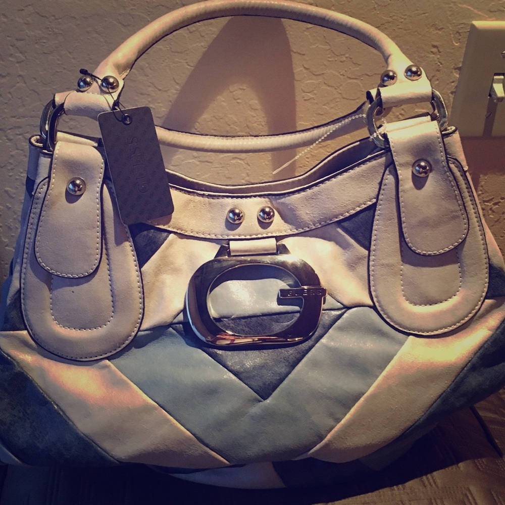 NEW W/ tags GUESS bag purse satchel + free gift