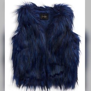 Jessica Simpson Faux fur vest