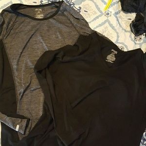 2 for 1 Long sleeve workout shirts