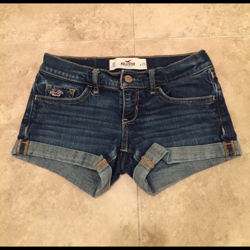 Hollister denim shorts
