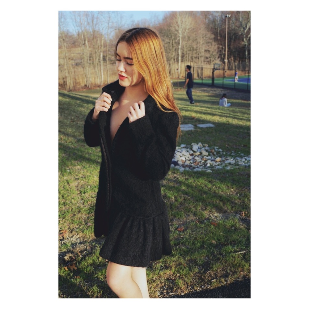 Black Dress Coat
