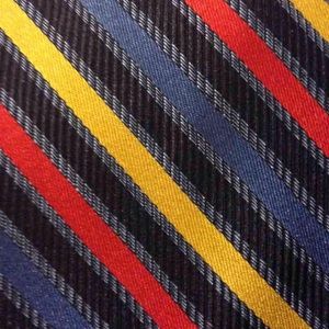 Altea Accessories - Altea Navy, Red, Gold & Blue Stripe Tie Altea Accessories - Altea Navy, Red, Gold & Blue Stripe Tie