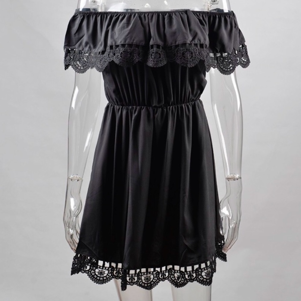 Vintage sweet lace summer Dress - Picture 3 of 5