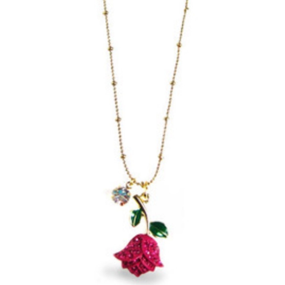 BETSEY JOHNSON Rose Necklace