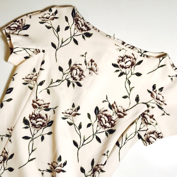 EUC Zara Floral Dropwaist Dress - Picture 3 of 3