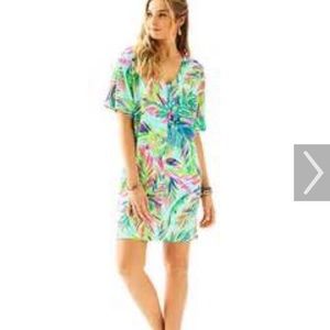 Lilly Pulitzer Caftan Dress Island Times NWT