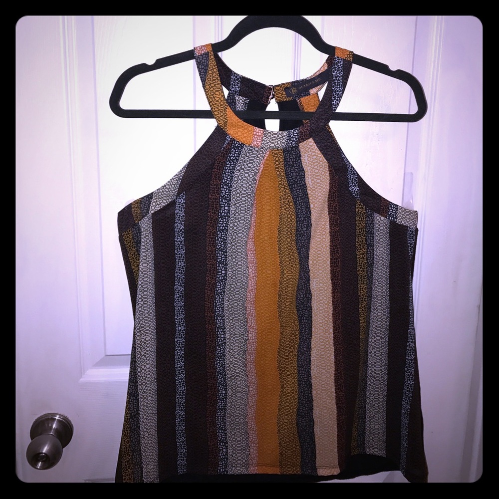 Racer back blouse