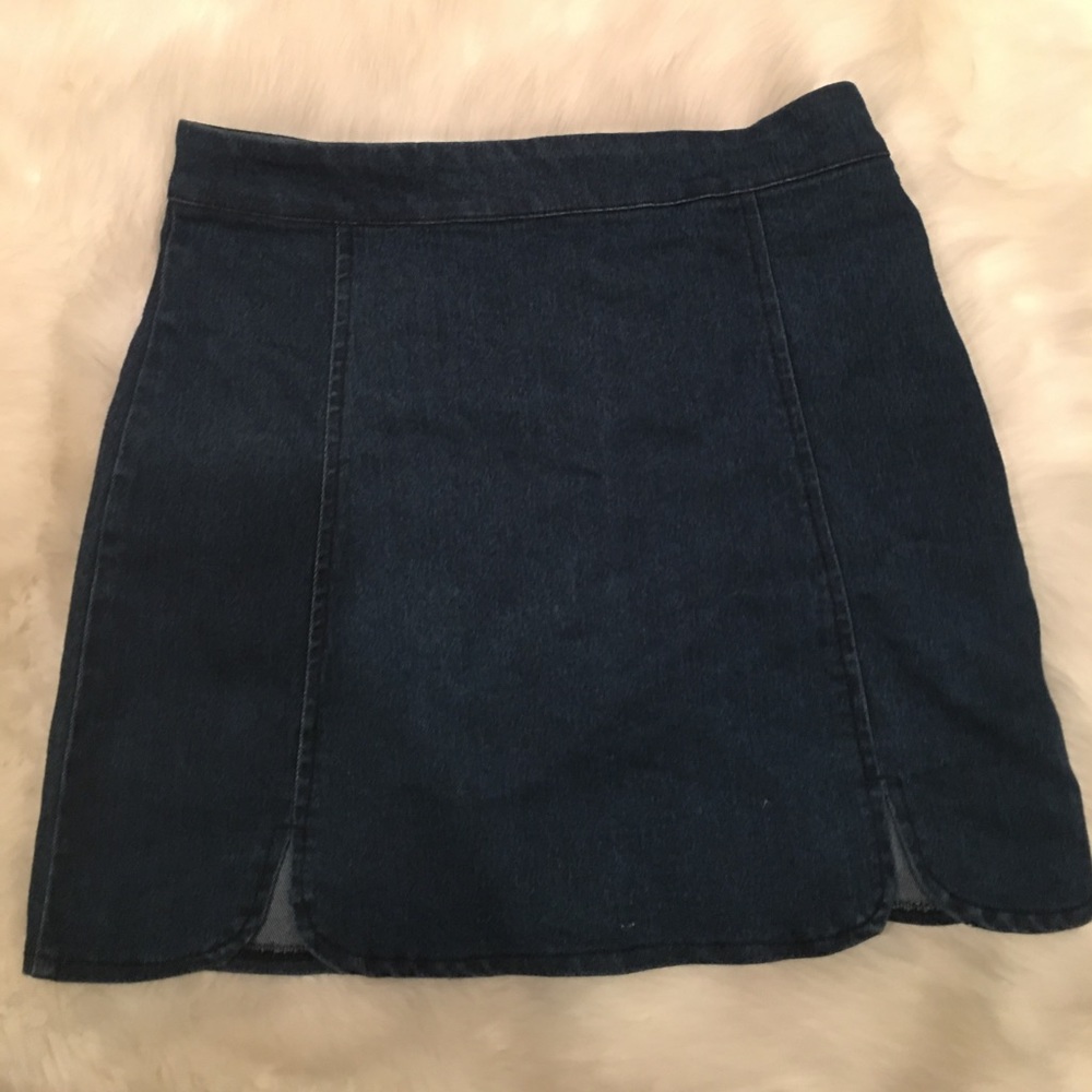Denim Mini Skirt