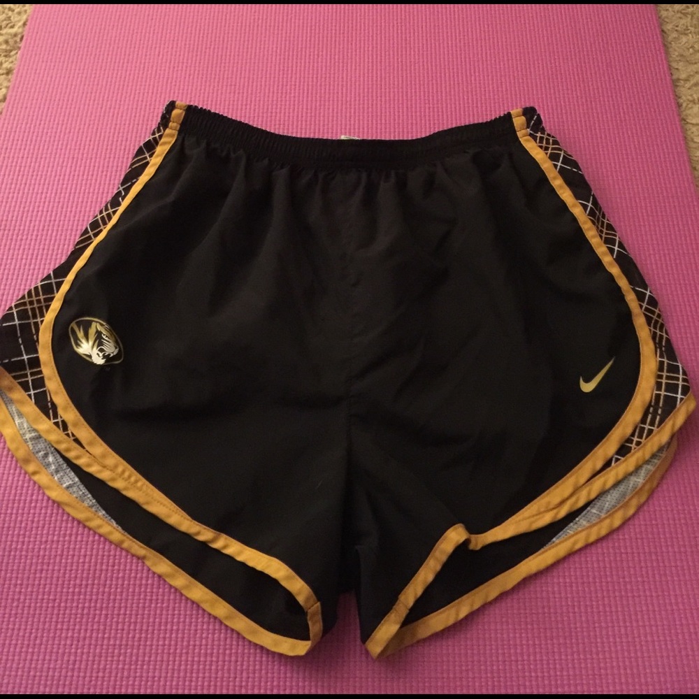 Mizzou Nike Running Shorts