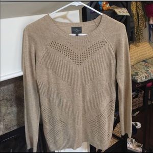 NWOT StitchFix Sweater with Laser Cut Outs