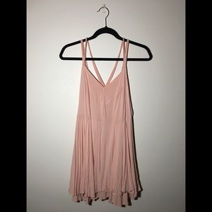 Urban Outfitters baby pink dress